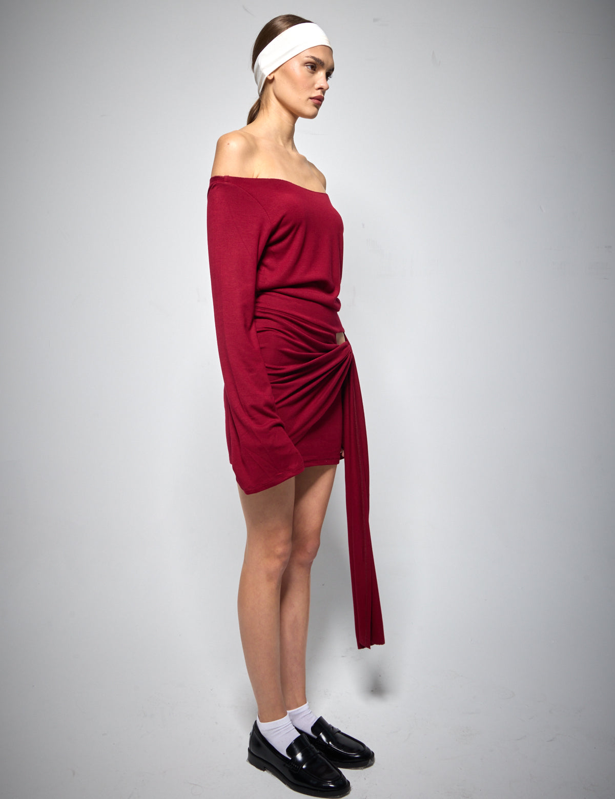 RIVIERA ELBİSE BORDO
