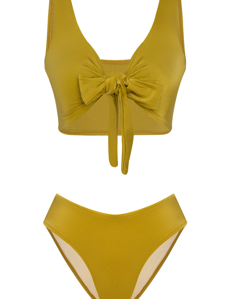 Liquide - Plaj Giyim - Limon Küfü Samos Bikini