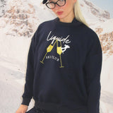 SKI CLUB SWEATSHIRT LACİVERT 