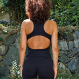 MITTE MINI SLEEVELESS BODYSUIT BLACK