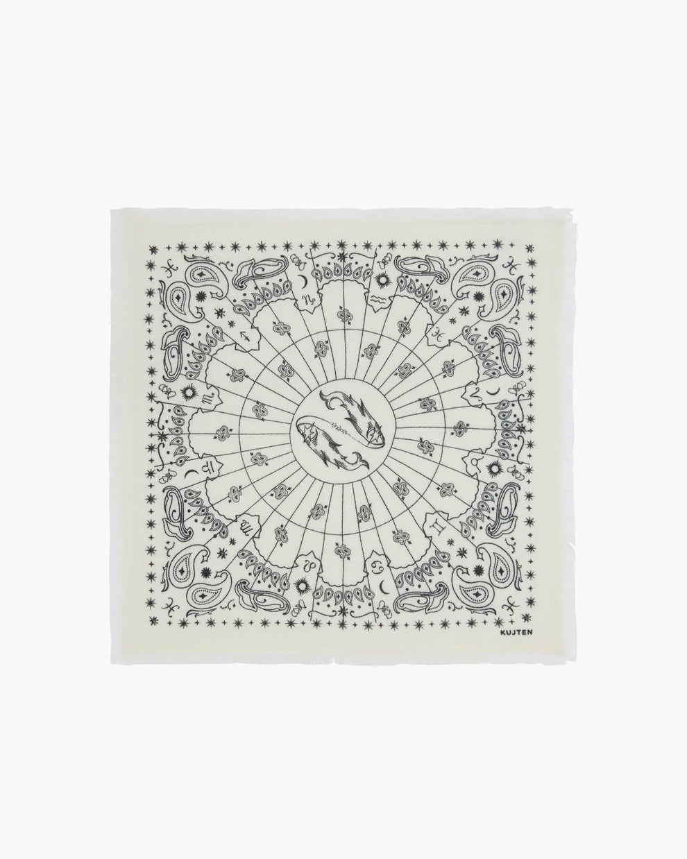 KUJTEN SMALL BANDANA HACHI SIGN PISCES