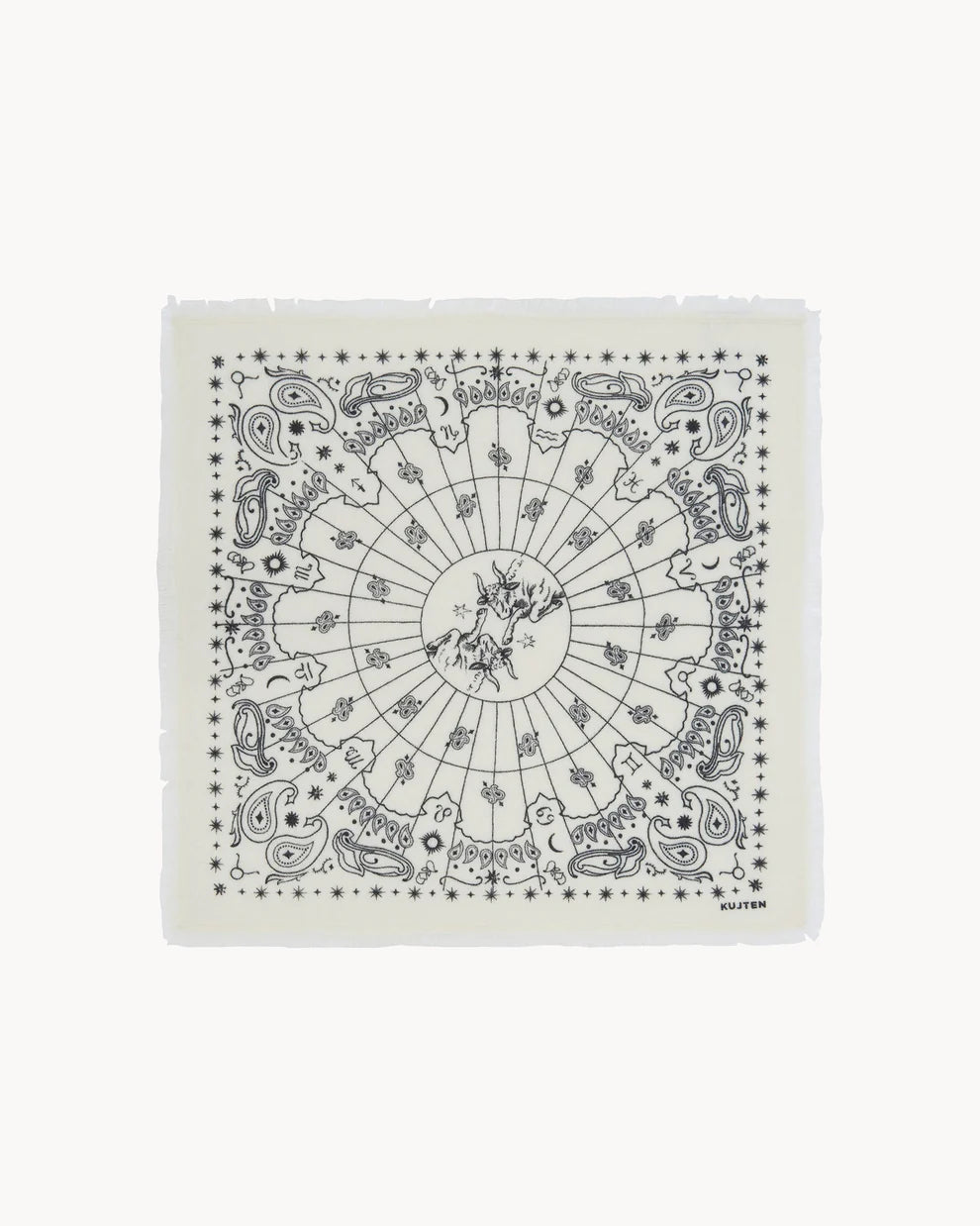 KUJTEN SMALL BANDANA HACHI SIGN TAURUS
