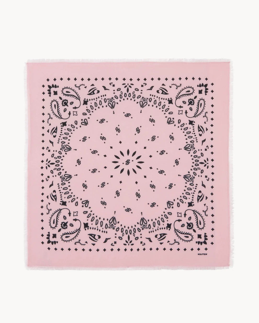 KUJTEN BÜYÜK BANDANA HACHIKO VINTAGE PEMBE
